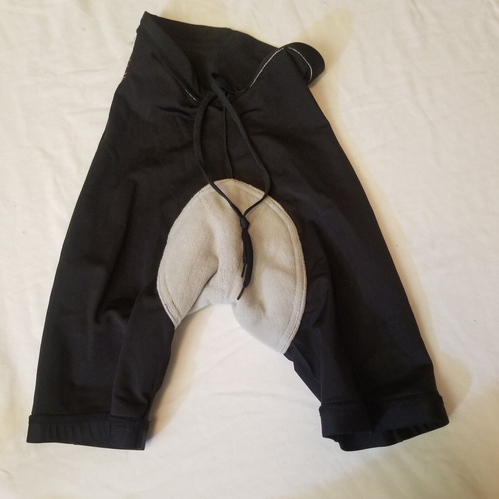 vtg NIKE USA MADE Spandex Black Padded Cycling Bicycle Shorts Size XS Deadstock - Picture 9 of 11